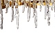 потолочная люстра garda decor k2kg1102p-7a