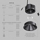встраиваемый светильник denkirs shine glow dk2431-dn