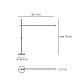 настольная лампа 0682050a talak artemide