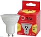 лампа светодиодная эра gu10 9w 2700k eco led mr16-9w-827-gu10 б0044088