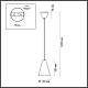 подвесной светильник lumion lofti brooks 5226/1