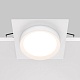 встраиваемый светильник maytoni technical hoop dl086-gx53-sq-w
