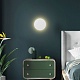настенный светильник tk lighting 6009 luna white a065353