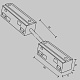 коннектор питания прямой гибкий maytoni magnetic track system exility tra034cpc-42b-5-1