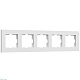рамка на 5 постов werkel slab w0052961 4690389207921 a067786