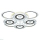 потолочная люстра escada klio 10276/8led