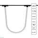 трековый светодиодный светильник arte lamp rapid a1167pl-1bk