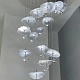 подвесная люстра delight collection x-8827p/29 silver
