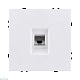 розетка телефонная rj11, белый матовый kollinger eclipse ec-019wh