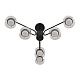 люстра на штанге lumion comfi natalina 8349/6c