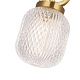 подвесной светильник crystal lux carolina sp1 v2 brass
