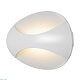 настенный светодиодный светильник iledex flux zd7151-6w wh matt white