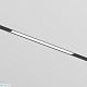 трековый однофазный светильник denkirs simple linear dk8104-bk