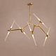 подвесная люстра delight collection agnes 9078/10 gold
