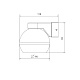 бра elektrostandard cosmo mrl 1026 белый a061046