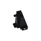 внешний угол arlight plintus-h40 black 052405