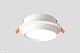 встраиваемый светильник crystal lux clt 087c wh gx53