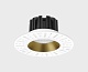 встраиваемый светильник italline it02-028 gold 3000k