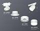 комплект трекового светильника ambrella light track system xt (a2524, a2105, c8101, n8444) xt8101024