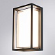 уличный настенный светодиодный светильник arte lamp menkar a1332al-1bk