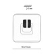 потолочный светильник sonex gemini 7786/85l