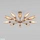 потолочная люстра eurosvet thalia 60140/12 золото