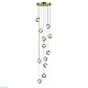 каскадная люстра delight collection md24001033-12a gold/clear
