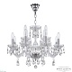 подвесная люстра bohemia ivele crystal 117/8+4/195 ni