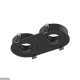 корпус встраиваемого светильника swg combo-2r2-bl 004161