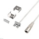 комплект заглушек arlight arl-kit-slim-fc 1m (пластик) 055639