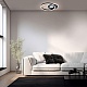 потолочный светодиодный светильник escada arctic 10234/1led bl