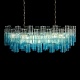 подвесная люстра loft it murano 10580/1000r clear blue