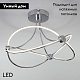 потолочная люстра eurosvet petto 90246/6 хром smart