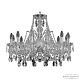 подвесная люстра bohemia ivele crystal 105/12/240 ni