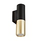 настенный светильник lampit lineo ldw 1101-1 bk+gd