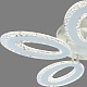потолочная люстра escada air 10211/5led