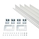 рамка для встраиваемой установки панелей arlight bx3030 white 023532