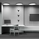 потолочный светодиодный светильник maytoni zon c032cl-90w4k-rd-mg