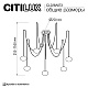 подвесная люстра citilux atman smart cl226a073