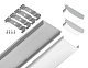 алюминиевый накладной профиль ambrella light alum profile gp1600al