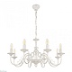 подвесная люстра arte milano 342620/8 wt+sl