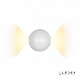 настенный светильник iledex rainbow zd8168-6w rgb wh