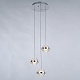 подвесной светильник delight collection md22030002 md22030002-3a chrome/clear