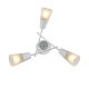 люстра на штанге escada calla 1109/3p white