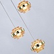 подвесной светильник delight collection md22030002 md22030002-3a gold/champagne