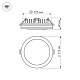 влагозащищенный светильник arlight ltd-115sol-15w warm white 020708