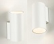 настенный светильник italline danny w1 white