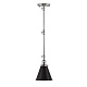 подвесной светильник lumina deco rubi ldp b007 chr+bk