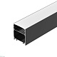 профиль arlight line-6070-2000 anod black 046402