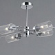 люстра на штанге illumico il0734-6asq-25 cr naples